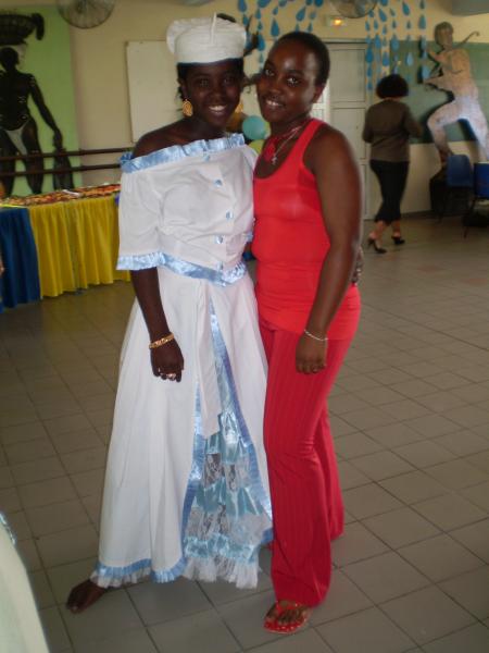 Alicia and me