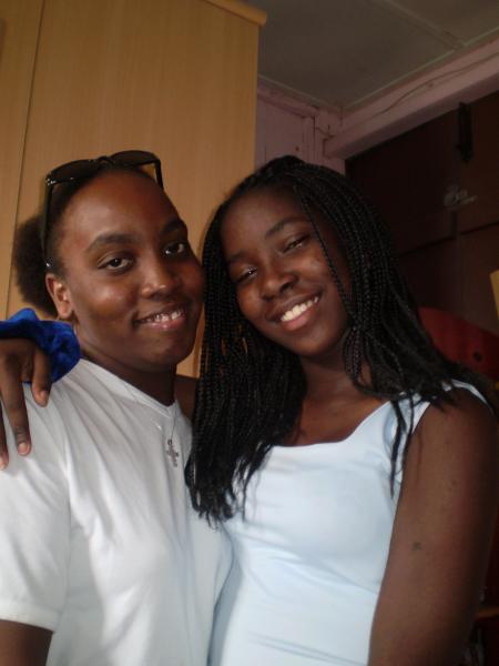 Alicia and me